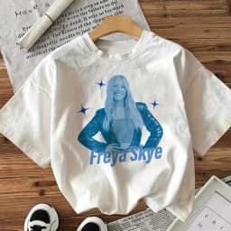 Freya Skye t-shirt female anime Vintage Grunge Breathable University 2000s tshirt 80s Classic Graphic harajuku 2000s Grunge
