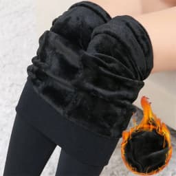 Fashion Slim Leggings Winter Thermal Thick Pantyhos Women's Clothing 8 Colors Stretch Pants Warm Tights Fluff Lined