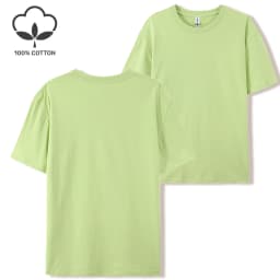 20 Colors Solid Color Summer Soft 100% Cotton Womens T-Shirts Y2K Loose Clothes Fashion Tee Tops Street Multicolor Short Sleeve