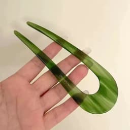 U-shaped hair clip, women's meatball headband, simple Chinese style hair clip, modern style and temperament hair accessory