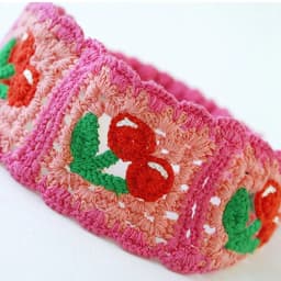 Flower Knitted Headband Colorful Pastoral Ethnic Style Hair Band Beach Headwear Girl Hair Accessories Women Hair Scarf Girls