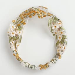 Flower Knitted Headband Colorful Pastoral Ethnic Style Hair Band Beach Headwear Girl Hair Accessories Women Hair Scarf Girls