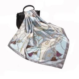 90cm The Four Seasons Fashion Versatile Women's Belt Rope Tassel Decoration Simulation Silk Scarf Large Square Scarf Shawl Scarf