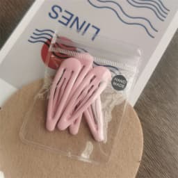 3/5pcs Women Girls Cute Candy Colorful Hairpins Sweet Hair Clips Barrettes Solid Side Hair Bangs Bb Clip Hair Accessories New