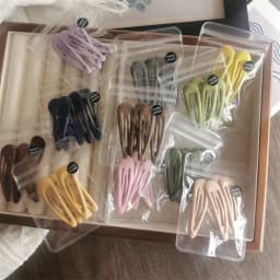 3/5pcs Women Girls Cute Candy Colorful Hairpins Sweet Hair Clips Barrettes Solid Side Hair Bangs Bb Clip Hair Accessories New
