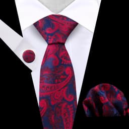 Business Tie For Men Set Necktie Cufflink Classic Handkerchief Suit For Wedding High Quality Stripe Tie Set Formal Gravata Gift