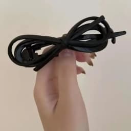 2025 New Acrylic Hair Claw Ribbon Bow Transparent Shark Gripper For Women Girls Summer Outdoor Simple Hair Accessories 12cm
