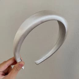 Shiny Satin Fabric Headband Wide Cross Hairbands Daily Headwear Sweet Simple Headbands Women Hair Accessories