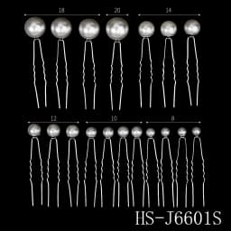 Fashion Pearl Hair Clip For Women Copper Wire Wrap Design Bridal Wedding Hairpin Simple Headpiece Hair Clip