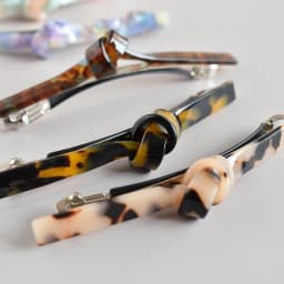 1PC Ladies Polychromatic Acetic Acid Tie One-Line Spring Clip Thin Hair Half Hair Special Holiday Gift Holiday