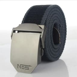Fashion Men Canvas Belt Luxury Metal Buckle Jeans Belts for Men Waistband Army Military Tactical Belts Male Strap Black
