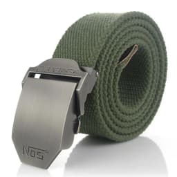 Fashion Men Canvas Belt Luxury Metal Buckle Jeans Belts for Men Waistband Army Military Tactical Belts Male Strap Black