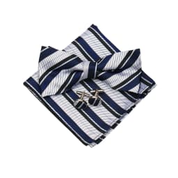 Fashion Bowtie Set Gifts For Men High Quality Bow Tie Handchief Cufflinks 3 Pcs Set Wedding Bussiness Suit Accessories