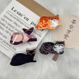 Cat Hairpin Lady Girl Cute Little Hairpin Short Long Hair Hairpin For Daughter Lover Girl School Partner