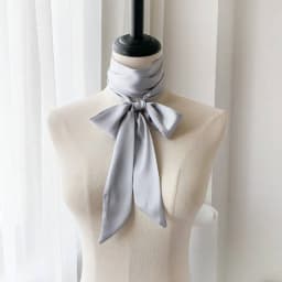 200*5cm Elegant Solid Color Long Ribbon Neck Scarf Women Dinner Party Headband Strip Narrow Decoration Scarf Neck Tie