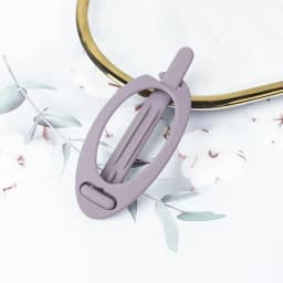 New Elegant French Oval Ponytail Fix Artifact Vintage Hairpin Women Back Head Frosted Hairpinheadwear Girls Hair Accessories