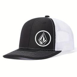 Simple symbol slightly curved printed baseball cap men's and women's outdoor sports events duck cap American truck driver hat tr