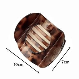 New Korean Acetic Acid Hair Clip Hair Accessories Women's Spoon Clip Spring Clip Leopard Hair Clip Top Clip Simple Headpiece