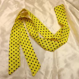 Fashion Dot Ribbon Silk Scarf Women Thin Neck Scarves Lady Small Shawls Bandana Narrow Female Neckerchief Dress Accessories
