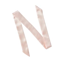 Red Scarf Long Imitation Silk Satin Ribbon Hairbands Women Neck Wrap Kerchief Foulard Narrow Small Bag Handle Scarves Tie