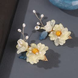 1Pair Chinese Wind Hairpin Hanfu Hair Accessories Retro Dress Headdress Long Butterfly Tassel Hairpin Accessories Jewelry.