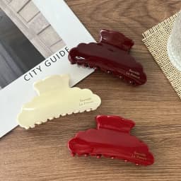1pc New Retro Acetic Acid Grip Clip Women's Half Hair Shark Clip Medium Hair Clip Temperament Hair Clip Headpiece
