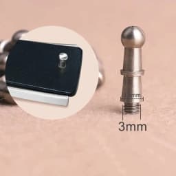 Premium Belt Repair Buckle & Screw Hardware, Luxury Metal Fittings for Durable Belt Maintenance