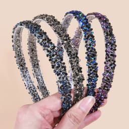 1/4pcs Rhinestone Hair Hoop Fashion Women Headwear Non-slip with Teeth Hairband Shiny Headband Hair Accessories