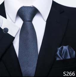 New Style Fashion Brand Tie For Men Green Floral Tie Pocket Squares Cuffilinks Set Necktie Suit Accessories Fit Formal Party