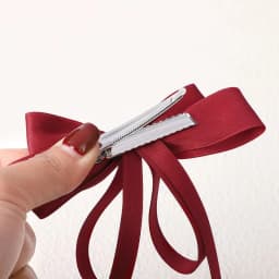 LOVEKIKI 2PCS Elegant Double Layer Ribbon Bows Hair Clip for Girl Boutique Headwear Hairgripes Long Tassel Ponytail Hairclip