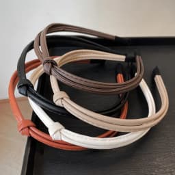 Sweet And Cool PU Leather Narrow Edge Headband for Women Elegant Simple Face Wash Headband Fashionable Girl Hair Band Hair Acces
