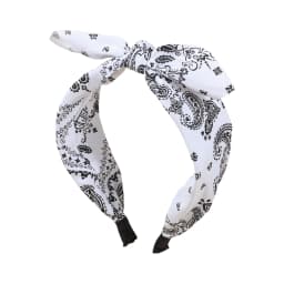 1/4pcs Women Headbands Paisley Hair Bands Knoted Turban Headband Head Wraps Stripe Cloth Head Bands for Women and Girls