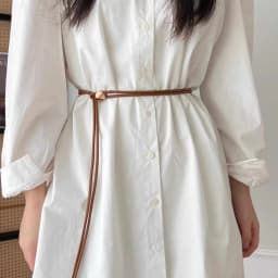 1pcs New Style Soft Leather Cord Thin Waist Belt for Women, Summer Dress Shirt Decorative Versatile Long Waist Cord Fashionable