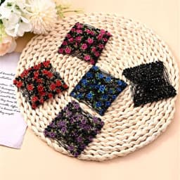 Easy Hair Accessories Stretchy Magic Beads Double Hair Comb Hair Combs Clips Elasticity