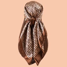 High Quality Silk Scarf Top Headwraps Women Four Seasons Hair Scarves Hijab Foulard Luxury Bandana Femme Headscarf 90*90cm