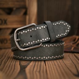 Vintage and fashion collision! PU leather alloy buckle waistband, for both men and women, to create a personalized western style