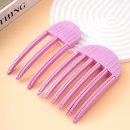 Fluffy Hairpin Curling Bangs Hair Clips Comb Hair Roots Volumizing Clips Women Curling Fixed Shape Clips Volume Hair Roller Tool