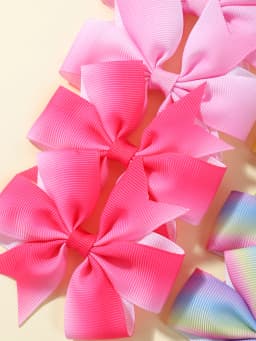 2pcs Girls Cute Printing Dot Bows Hair Accessories Hair Clips Handmade Bows Clips Hair Pin Kawaii Child Accessories