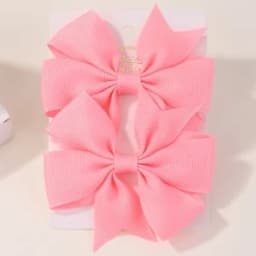 2pcs Girls Cute Printing Dot Bows Hair Accessories Hair Clips Handmade Bows Clips Hair Pin Kawaii Child Accessories