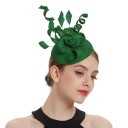 2026 Women Fascinator Hat Folding Accessories Headband Bridal Hair Clip Accessories Kentucky Derby Cocktail Party Festival Hat