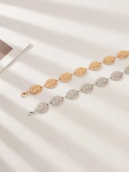 Plus Size Ladies' Large Chain Waist Chain Bohemian Style Pattern Lace Accessories Decoration Dress Accessories Spring, Summer
