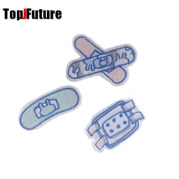 Gothic Y2K Girl Harajuku Lolita Subculture Medical Cute Bandage Combination Medical Band Aid Hair Clips Hairgrips Hairpin Pin