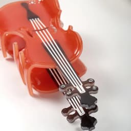 1PC Simple Fun Creative Trendy Violin Acrylic Claw Hair Accessories for Ladies and Girls for Daily Wear