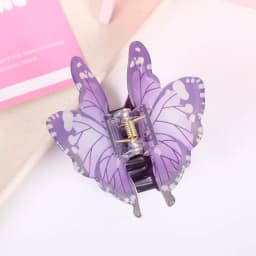 Butterfly Shark Claw 3D Colorful Butterfly Hair Claw Pack Elegant Hair Clips Summer Holiday EssentialShark Clip Hair Accessories