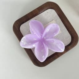 Tyrande Blunt Flower Grip Fresh and Sweet Egg Flower Back of Head Disc Hair Shark Clip Hair Ornament