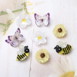 4pack Hair Clip Daisy Small Hair Claw for Women Girls Flower Butterfly Acrylic Fashion Crab for Hair Clamps Hair Accessories
