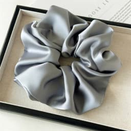 2025 Korean Pure Color Large Scrunchies For Hair Spring New Style Large Colon Hair Ties For Women Fashion Girls Hair Accessories