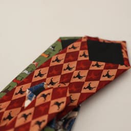 2025 New Vintage Mens Casual Panda Horse Anchor Printed Neckties Gentleman Daily Wear Neck Tie Handmade 8CM Brown Khaki Cravat