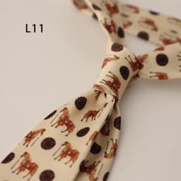 2025 New Vintage Mens Casual Panda Horse Anchor Printed Neckties Gentleman Daily Wear Neck Tie Handmade 8CM Brown Khaki Cravat