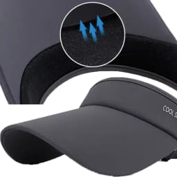 Summer Ice Silk Sun Caps for Men Women Long Brim UV Protection Visors Empty Top Baseball Cap Sport Outdoor Sunscreen Accessories